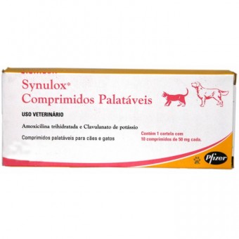 Synulox 50 mg - 10 comp